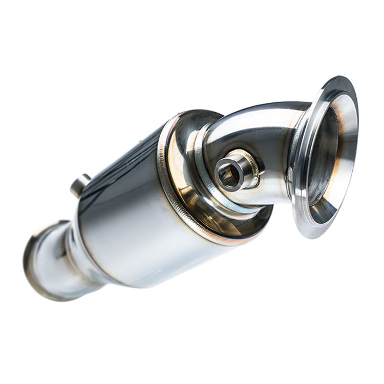 Stone Exhaust BMW N55 F20 F25 F26 F30 F32 Eddy Catalytic Downpipe (Inc. M135i, M235i, 335i, 435i, X3 35i xDrive, X4 35i xDrive & M40i xDrive) | Stone Exhasut USA