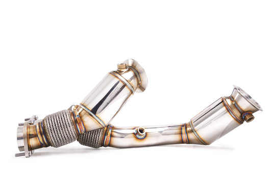 Stone Exhaust BMW S55 F80 F82 F87 Eddy Catalytic Downpipe (M2 Competition, M3 & M4)