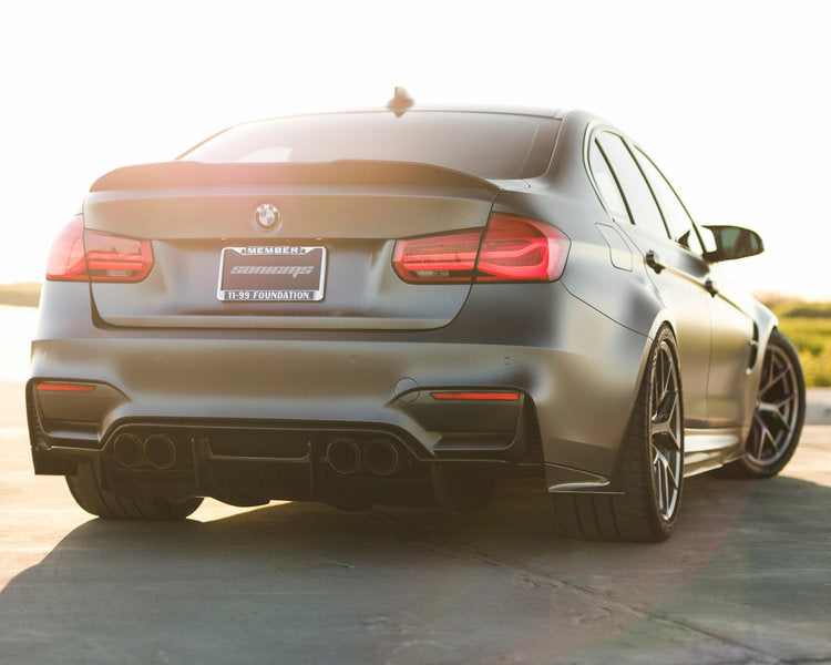 PSM Dynamic Carbon Rear Diffuser w/ fins BMW M3 F80 M4 F82 – TruCrane ...