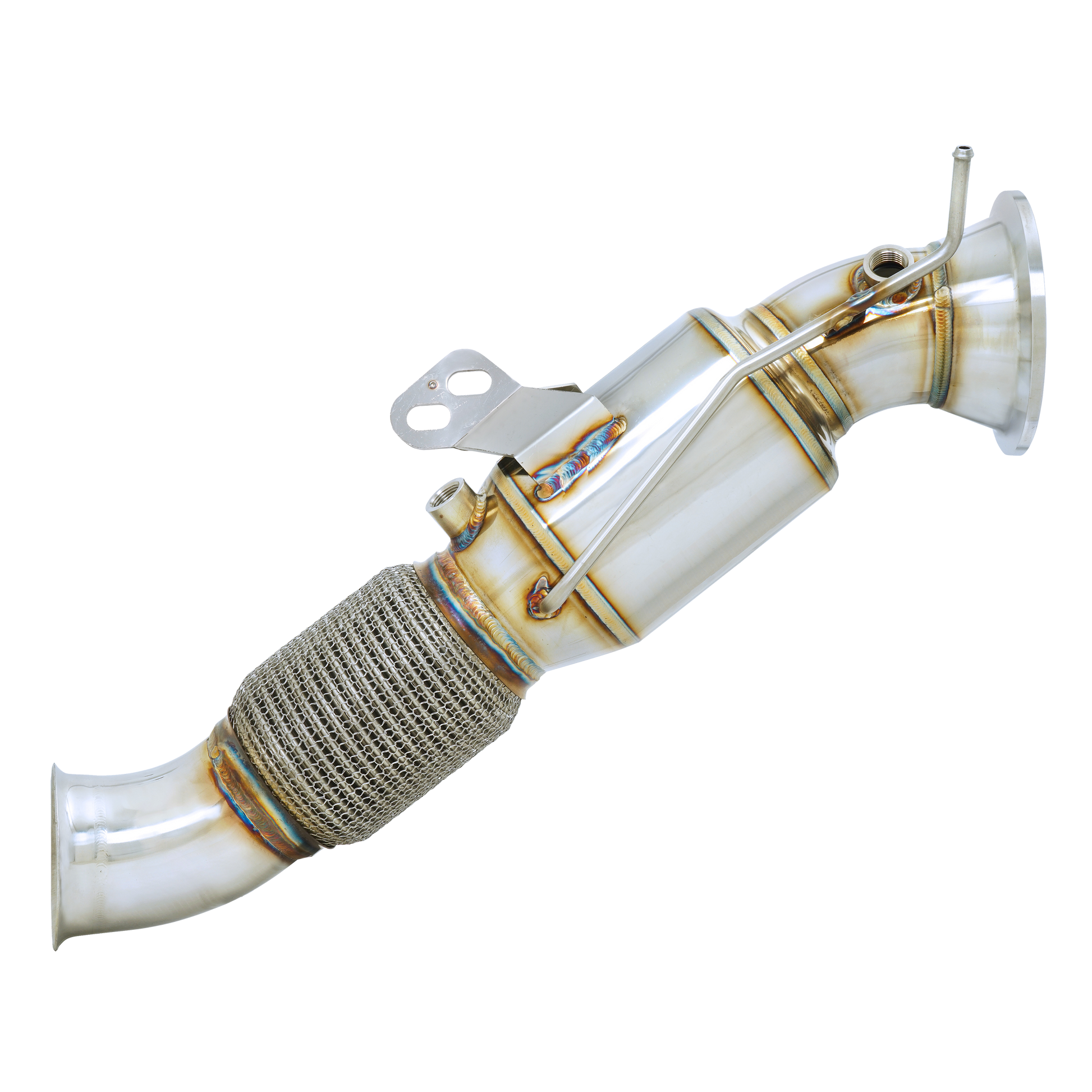 Stone Exhaust BMW B58C G01 G02 G14 G15 Eddy Catalytic Downpipe - OPF model (Inc. 840i, X3 M40i & X4 M40i) | Stone Exhaust USA