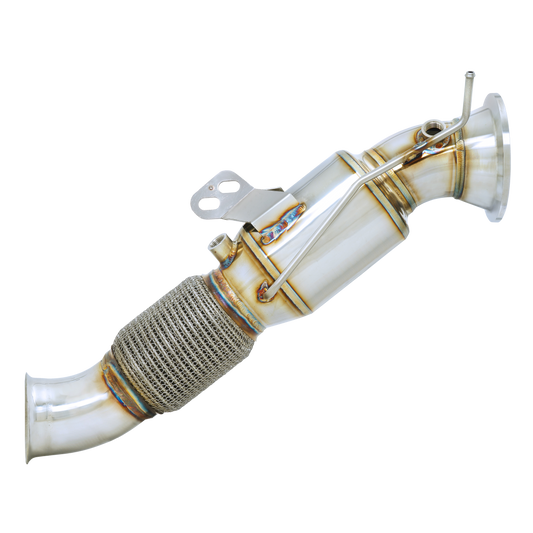 Stone Exhaust BMW B58C G01 G02 G14 G15 Eddy Catalytic Downpipe - OPF model (Inc. 840i, X3 M40i & X4 M40i) | Stone Exhaust USA