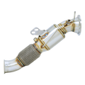Stone Exhaust Eddy Catalytic Downpipe - OPF model BMW B58 G01 G02 G14 G15 (Inc. 840i, X3 M40i & X4 M40i)