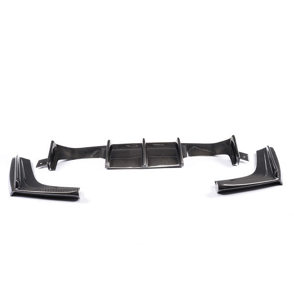 TCM Carbon Gloss Carbon Fiber 3 Piece Rear Diffuser BMW M3| M4 F80 F82