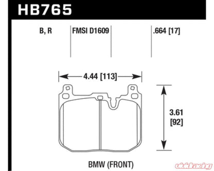 Hawk Performance DTC-60 Front BMW M2/M2C/M3/M4 F80 F82 F87
