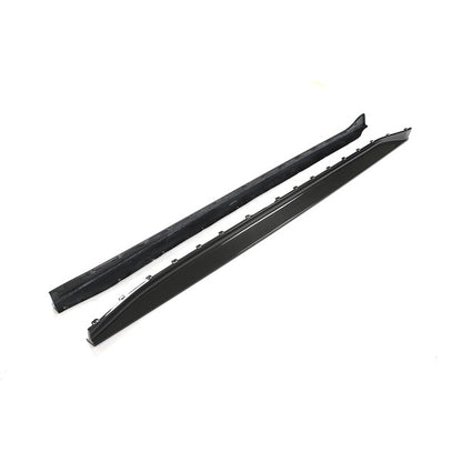TCM Carbon Full Replacement Side Skirts Gloss Dry Carbon Fiber BMW G80 M3