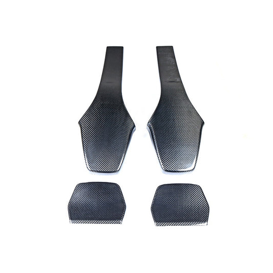 TCM Carbon DRY Gloss Carbon Fiber Seat Back Cover Set BMW F80/F82 M3|M4
