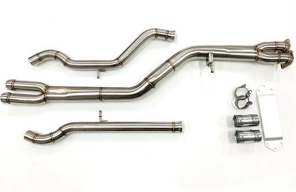 MAD Single Midpipe w/Brace BMW M3/M4 F80 F82 S55