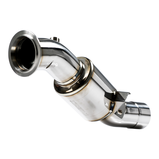 Stone Exhaust Eddy Catalytic Downpipe BMW N55 F06 F10 F15 (Inc. 535i, 640i, X5 35i xDrive, X6 35i xDrive)