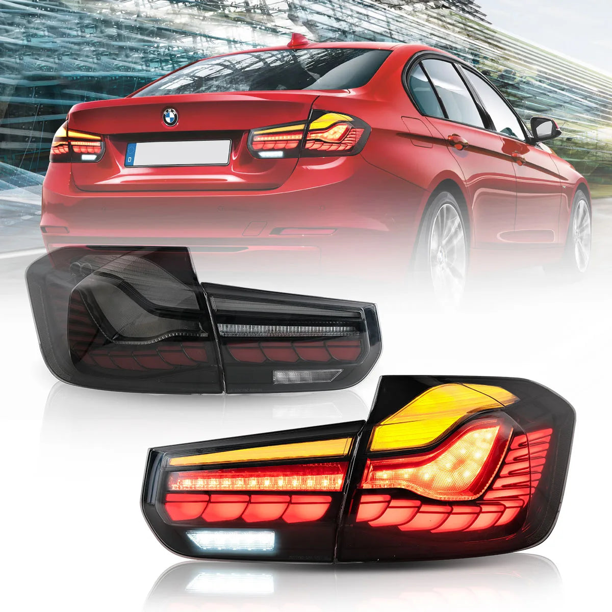 Vland OLED Tail Lights 12-19 BMW 3 Series  F30 F35 F80