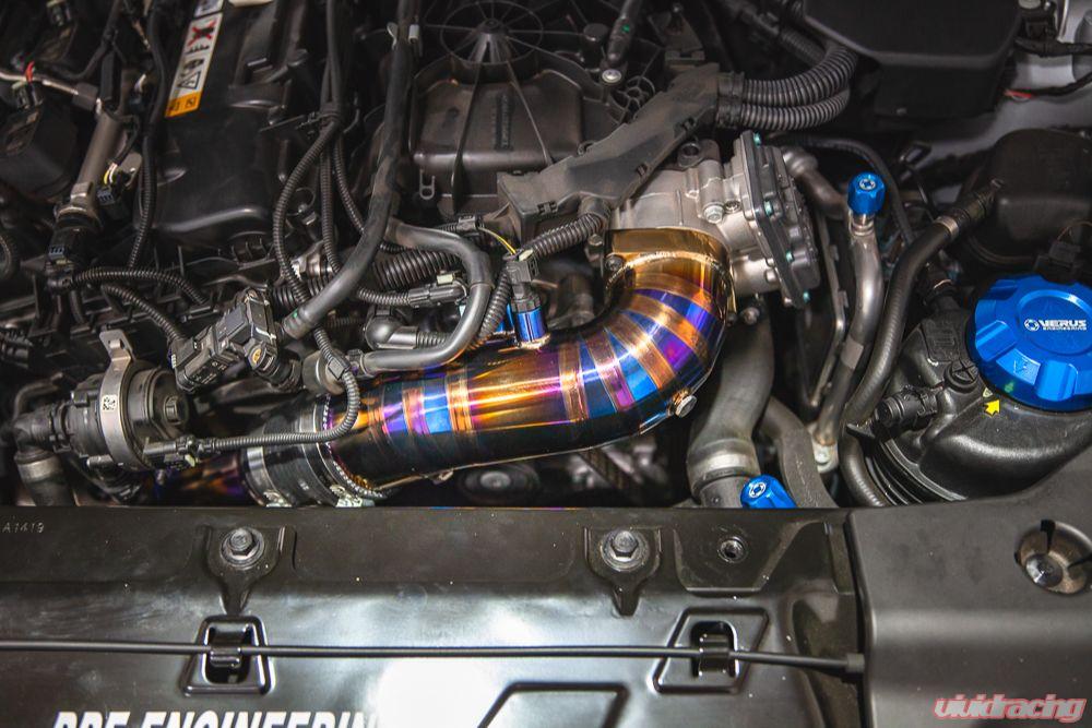 VR Performance Titanium Charge Pipe and J-Pipe Kit BMW B58 gen 2 Toyota Supra A90 A91