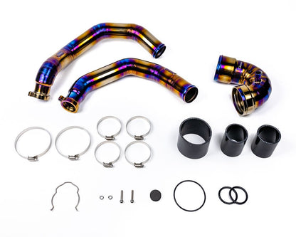 VR Performance Titanium Charge Pipes and J-pipe BMW M3 |  M4 |  M2C | F80 F82 F87 S55