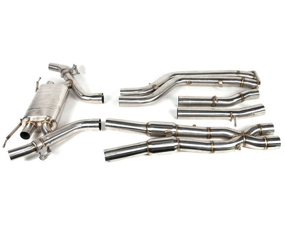 VR Performance BMW X3M X4M Stainless Valvetronic Exhaust System with Carbon Tips S58