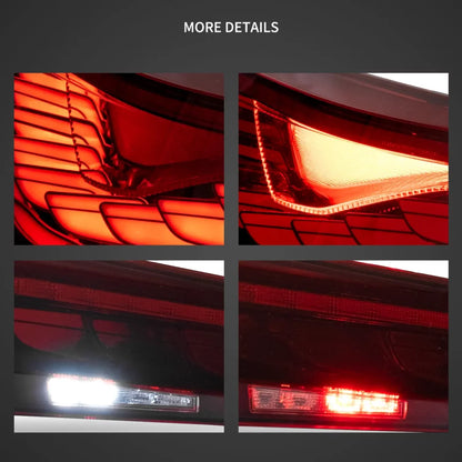 Vland OLED Tail Lights Sequential Turn Signal With Dynamic Welcome Lighting 18-22 BMW 4 Series  G22/G23/G82/G83