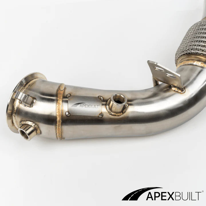 APEXBUILT Race Downpipes BMW BMW F10 M5/F06 M6 (S63TU, 2012-17)