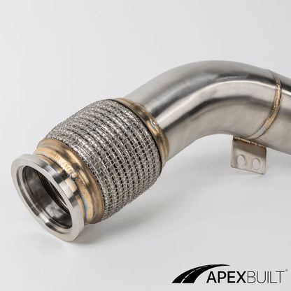 APEXBUILT Race Downpipes BMW F90 M5 & F9X M8 S63R, 2018+