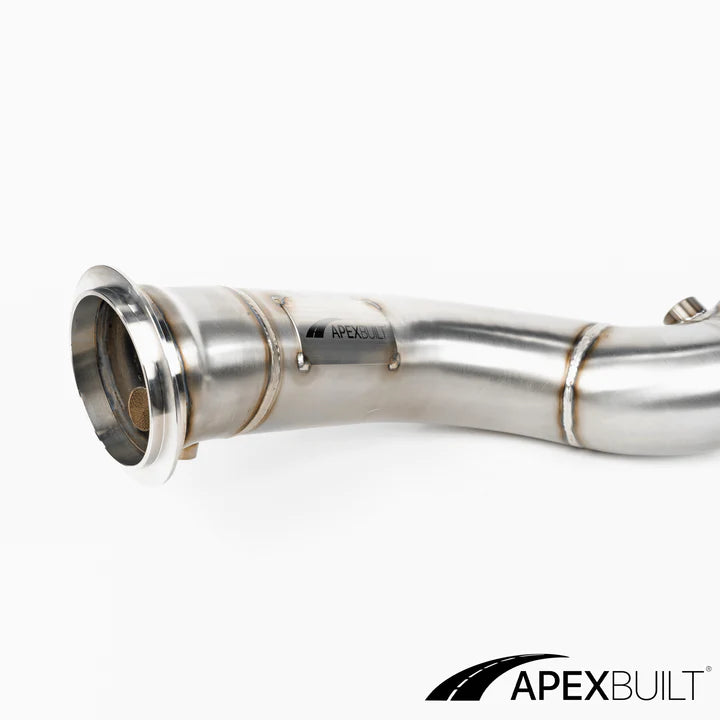 APEXBUILT MINI-CAT Downpipes BMW G80 M3 & G82/G83 M4 M2 G87 (S58, 2021+)