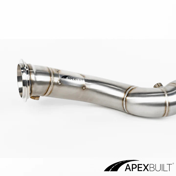 APEXBUILT MINI-CAT Downpipes BMW G80 M3 & G82/G83 M4 M2 G87 (S58, 2021+)