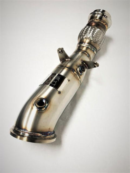 Evolution Racewerks Downpipe B46/B48 Engine BMW 2016-23 X1/X2 30i / 2020-24 2 Series Gran Coupe